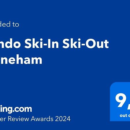 Condo Ski-In Ski-Out Stoneham Luaran gambar