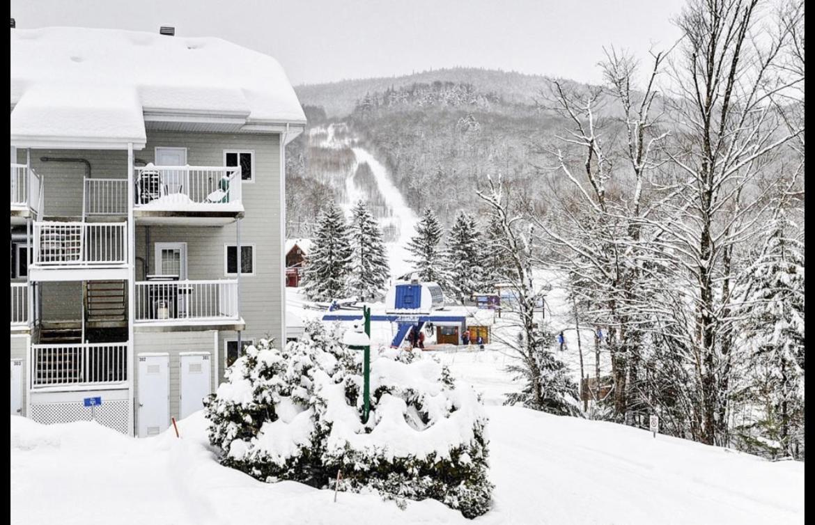 Condo Ski-In Ski-Out Stoneham Luaran gambar