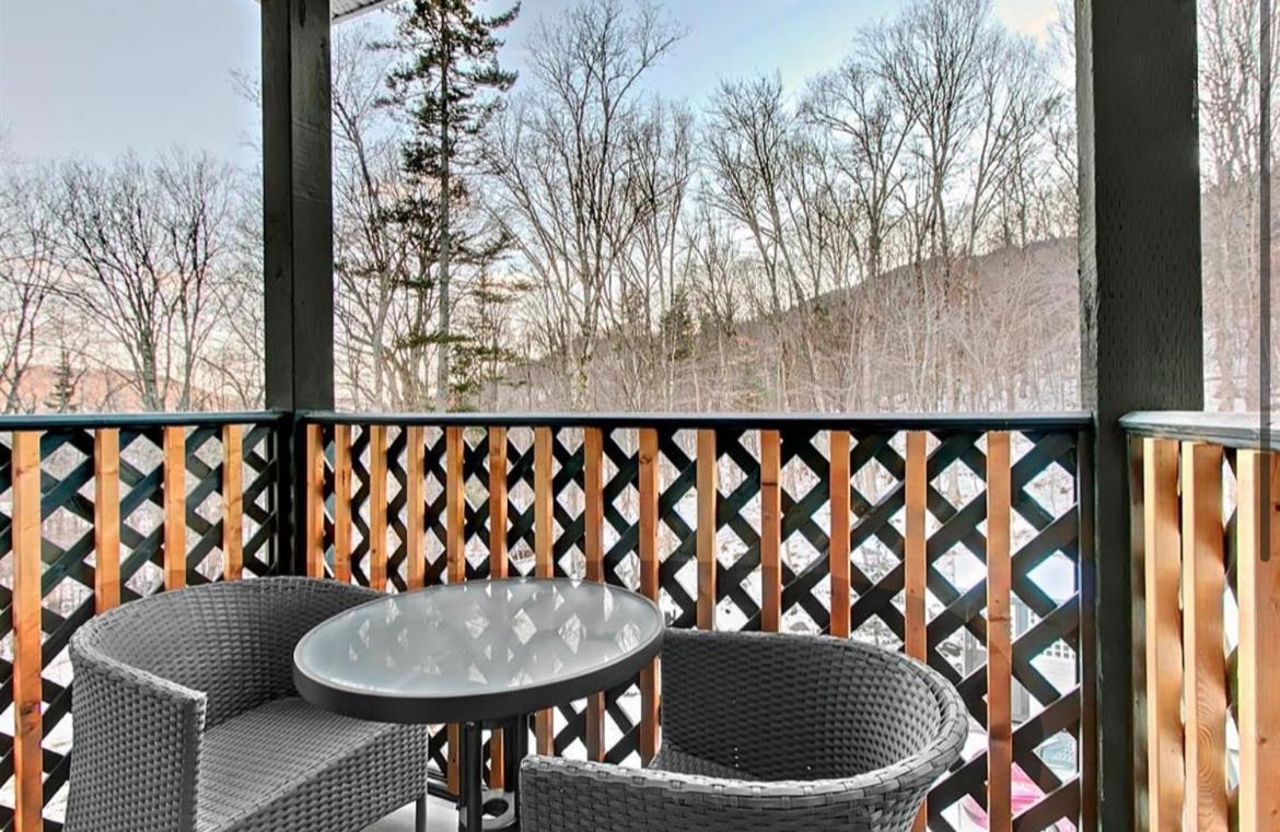 Condo Ski-In Ski-Out Stoneham Luaran gambar