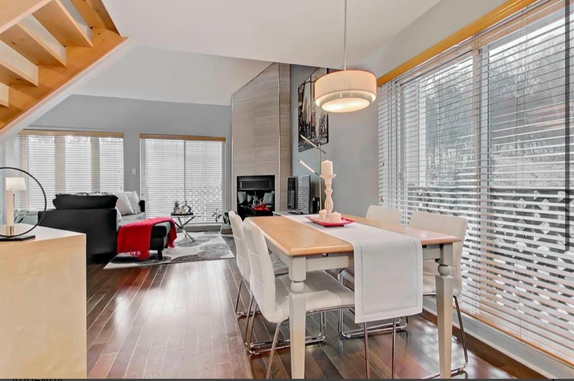 Condo Ski-In Ski-Out Stoneham Luaran gambar